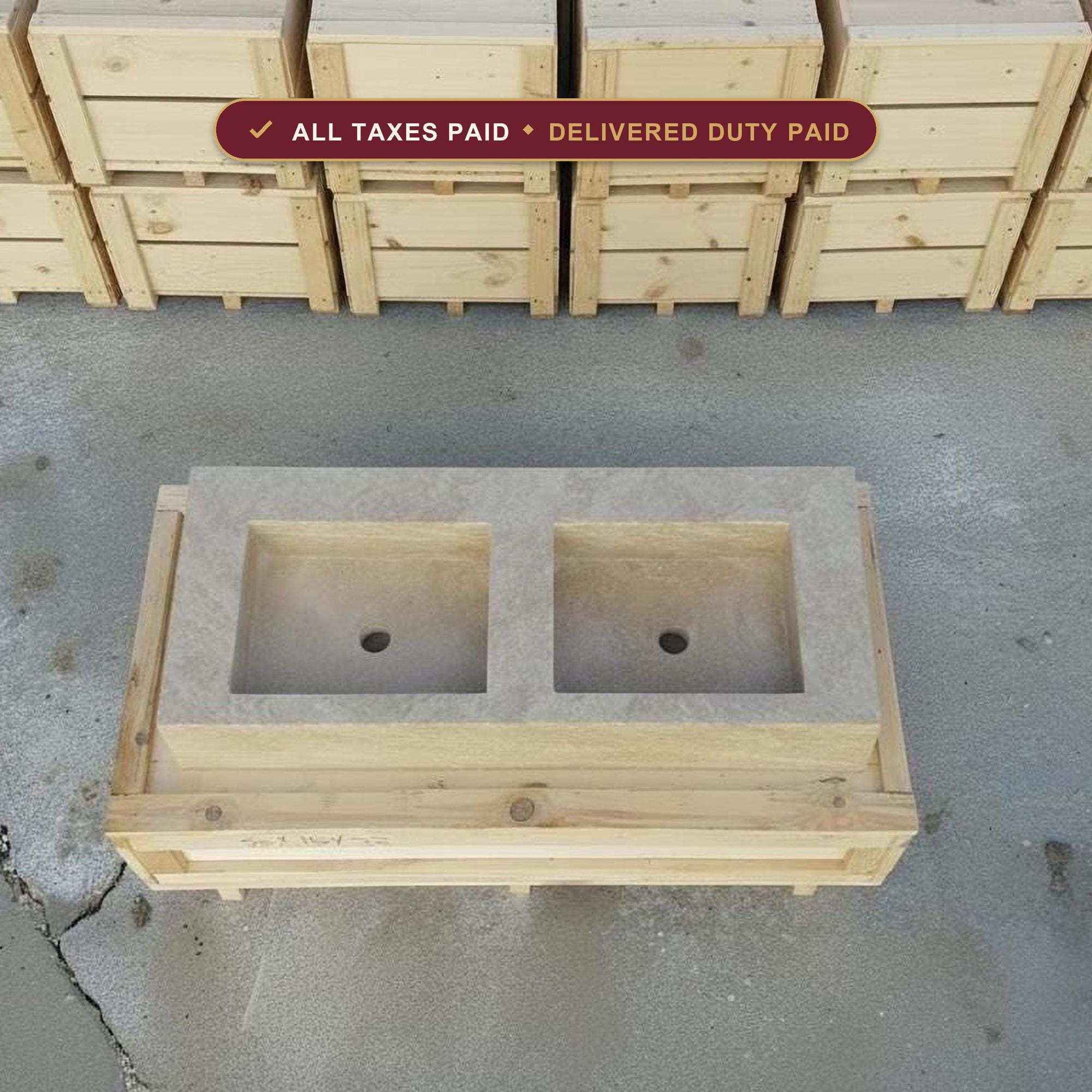 Double Sinks & Troughs