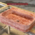Marble sink — duties and VAT included