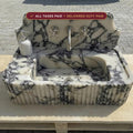 Handcarved Calacatta Viola marble vessel sink by Marblyart, custom made to order — photo 1 of 14