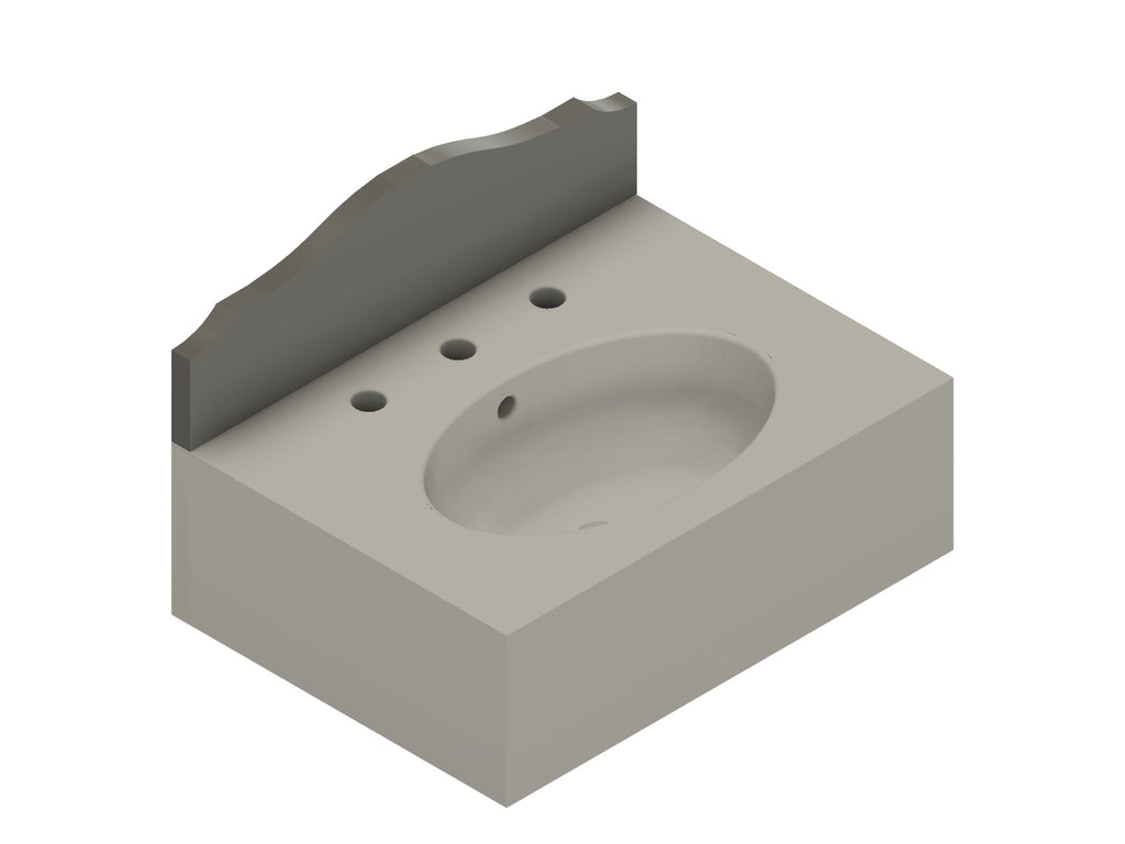 3D drawing – left isometric view